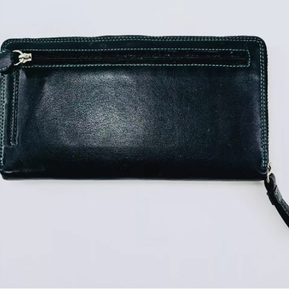 Visconti Black Leather Wallet - Picture 2 of 7